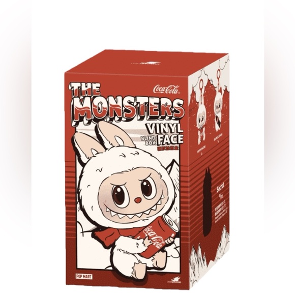LIMITED EDITION- THE MONSTERS COCA-COLA SERIES- Vinyl Face Blind Box - Picture 1 of 2